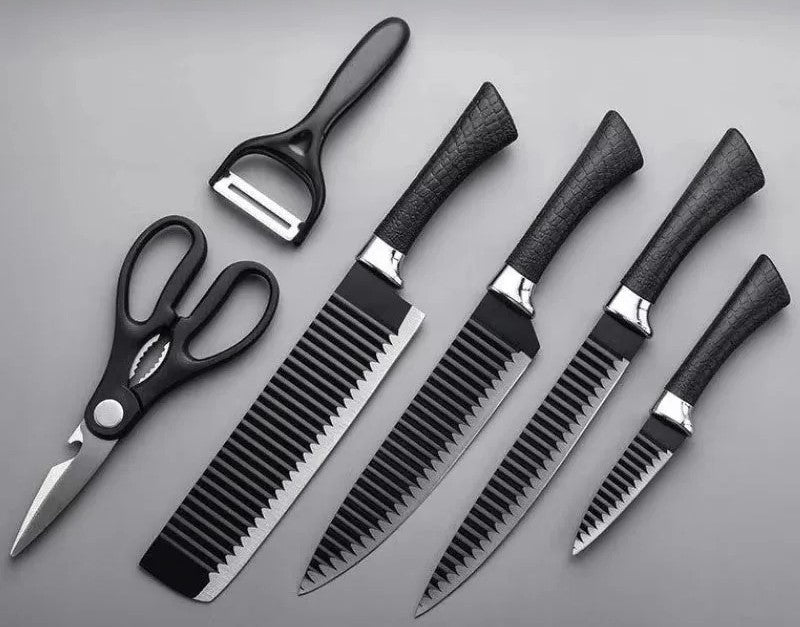 Kit completo de facas profissionais